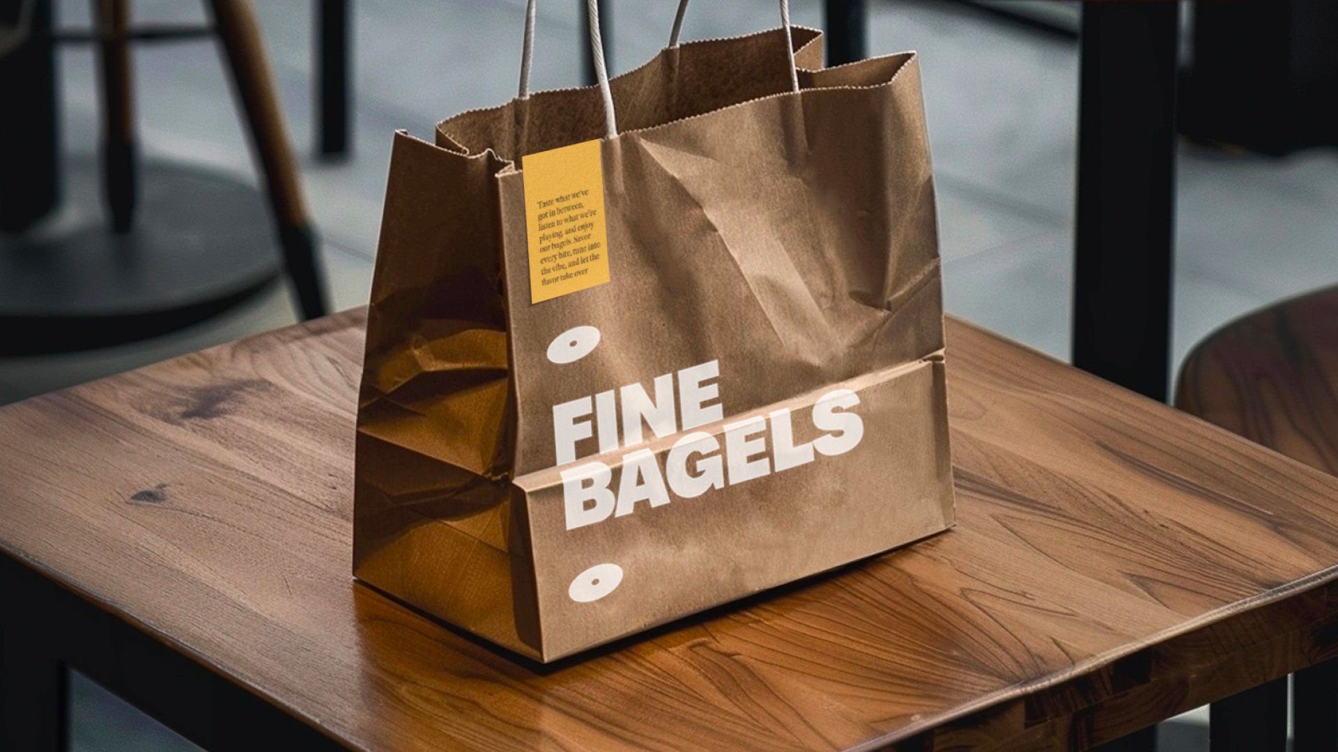 Fine Bagels Branding